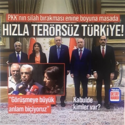 Külliye'de Terörsüz Türkiye Zirvesi! Başkan Erdoğan DEM Heyetini kabul etti | Kritik görüşme başladı.