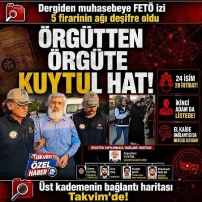 Kuytul suç örgütünden 5 firarinin irtibat ağında FETÖ izi! İşte Kuytulcuların yönetim kadrosu