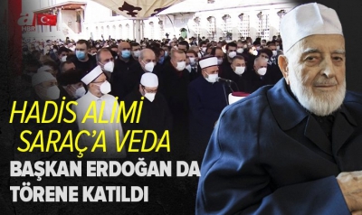 lahiyatçı Muhammet Emin Saraç son yolculuğuna uğurlandı