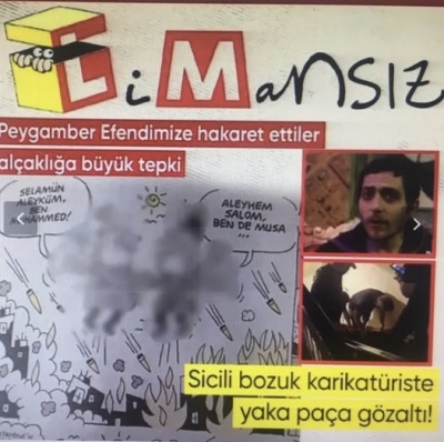 Leman Dergisi'nden kutsala büyük provokasyon! Peygamber Efendimize hakaret ettiler alçaklığa büyük tepki: 