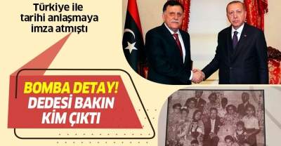  Libya Başkanı Fayiz es-Serrac'ın Türk asıllı Manisa'lı olduğu ortaya çıktı..