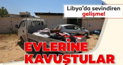 Libyalılar, Hafter milislerinin tuzakladığı patlayıcılardan temizlenen evlerine kavuşuyor.