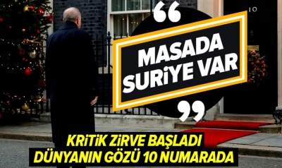 Londra'da 4'lü zirve başladı! Dünyanın gözü bu toplantıda...