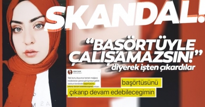 Macro Center'ın başörtülü olduğu gerekçesiyle işten çıkardığı Didem Batal: 