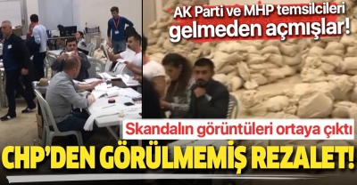 Maltepe’de yeniden oy sayımında CHP rezaleti! Skandalın görüntüleri ortaya çıktı.....