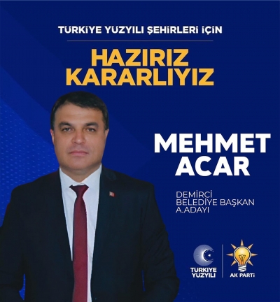 Manisa Demirci İlçesinde Belediye Başkanı olarak kimi görmek istersiniz, 