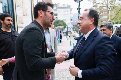 Manisa Gazeteciler Cemiyeti’nin 69. kuruluş yıl dönümü dolayısıyla, CHP’li belediye başkanları  cemiyeti ziyaret etti.