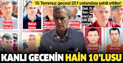  Manisa Habercilik -15 Temmuz hain darbe girişiminin 10 darbecisi.