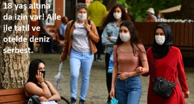 Manisa Habercilik - 18 yaş altına da izin var! Aile ile tatil ve otelde deniz serbest.