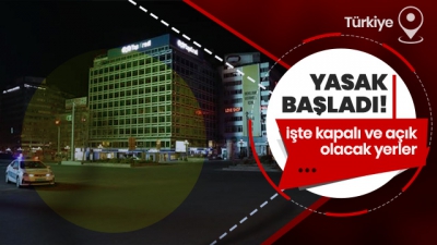  Manisa Habercilik - 3 günlük sokağa çıkma yasağı resmen başladı.