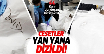 Manisa Habercilik - ABD'de kan donduran görüntüler! Cesetler yan yana dizildi!
