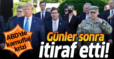 Manisa Habercilik - ABD Genelkurmay Başkanı Milley'den geri adım.