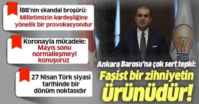  Manisa Habercilik -  AK Parti Sözcüsü Ömer Çelik'ten MYK toplantısı sonrası flaş açıklamalar