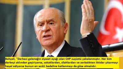 Manisa Habercilik - Bahçeli'den flaş açıklamalar: Karanlık bir propagandanın ara duraklarıdır
