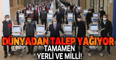  Manisa Habercilik - Bakan Varank açıkladı: Yerli ve milli solunum cihazına talep yağıyor