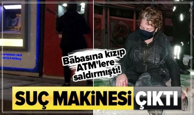   Manisa Habercilik - Bursa’da babasına kızıp ATM'lere saldıran kadının 11 suç kaydı çıktı!