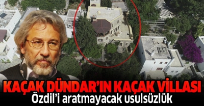 Manisa Habercilik - Can Dündar’ın villası da kaçak çıktı.
