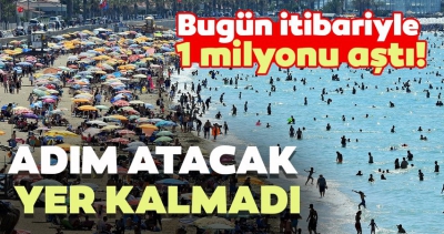 Manisa Habercilik -Çeşme'de nüfus 1 milyonu aştı! Denizde bile adım atacak yer kalmadı.