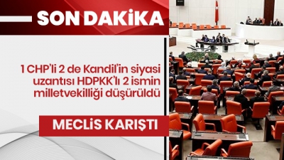Manisa Habercilik - CHP'li Berberoğlu ve HDP'li Güven ile Farisoğullları'nın vekilliği düşürüldü