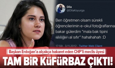 	
Manisa Habercilik -CHP'li meclis üyesi tam bir küfürbaz çıktı! Koyurga'nın yeni küfürlü tweetleri ortaya çıktı.