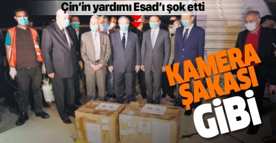Manisa Habercilik - Çin'den Esad'a şaka gibi 'korona' yardımı