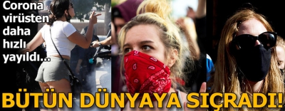 Manisa Habercilik - Corona virüsten hızlı yayıldı! Tüm dünyaya sıçradı....