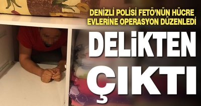 Manisa Habercilik - Denizli'de dolabın içinden FETÖ'cü çıktı                                