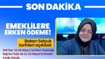 Manisa Habercilik - Emeklilere müjde! Emekli maaşı ödemeleri öne çekildi!