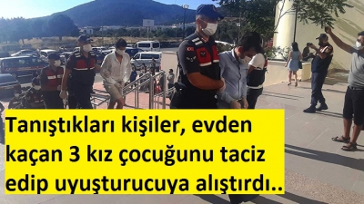 Manisa Habercilik - Evden kaçan 3 kız çocuğuna yaptırdıkları mide bulandırdı.