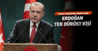 Manisa Habercilik - Fransız dergiden Başkan Erdoğan'a Libya övgüsü.