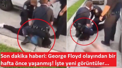 Manisa Habercilik - George Floyd olayından bir hafta önce yaşanmış! İşte yeni görüntüler....