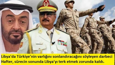 Manisa Habercilik - Hafter Libya'dan kaçtı.