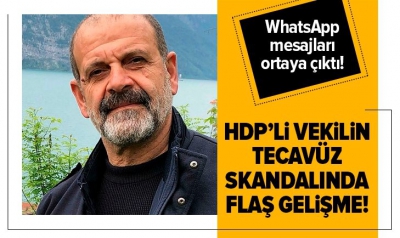 Manisa Habercilik - HDP'li Tuma Çelik'in tecavüz skandalında WhatsApp mesajları ortaya çıktı!.