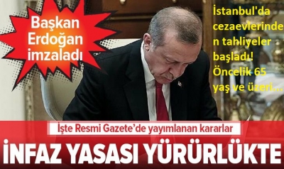 Manisa Habercilik - İnfaz kanunu Meclis'ten geçti, tahliyeler başladı