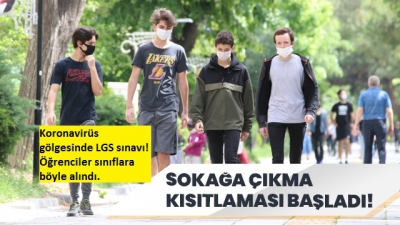 Manisa Habercilik - Koronavirüs gölgesinde LGS sınavı! 