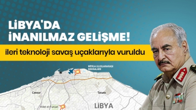 Manisa Habercilik - Libya’dan 'Vatiyye Üssü' açıklaması: Hafter’in sahip olmadığı ileri teknoloji uçaklarla vuruldu!.