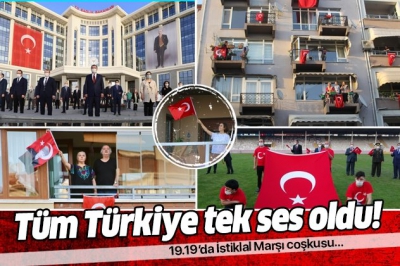 Manisa Habercilik - Milyonlar 19 Mayıs için evlerinden İstiklal Marşı okudu..