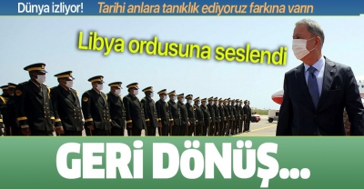 Manisa Habercilik - Milli Savunma Bakanı Akar Libya'da!  