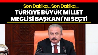 Manisa Habercilik - Mustafa Şentop yeniden TBMM Başkanı seçildi.
