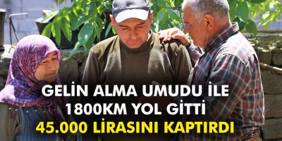 Manisa Habercilik - Oğullarını evlendirmek için bin 800 kilometre yol gittiler, 45 bin lira dolandırıldılar.