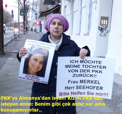 Manisa Habercilik -PKK'ya Almanya'dan isyan! Kızını PKK'dan isteyen anne: Benim gibi çok anne var ama konuşamıyorlar.