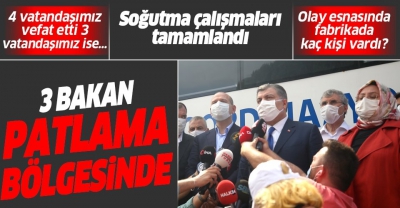 Manisa Habercilik - Sakarya'daki patlamada söndürme çalışması sona erdi