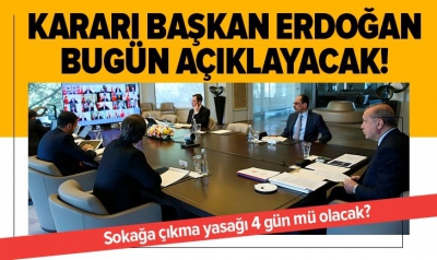 Manisa Habercilik - Sokağa çıkma yasağı 4 gün mü olacak? İşte gündemdeki 3 formül.....