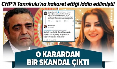  Manisa Habercilik - Tanrıkulu’na hakaret ettiği iddia edilmişti; O karardan skandal çıktı