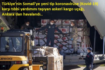  Manisa Habercilik - Türkiye Somali'ye tıbbi yardım gönderdi.
