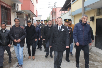 Manisa Turgutlu’da Kore gazisine son görev