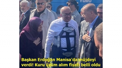 Manisa'da Başkan Erdoğan Coşkusu, Yüz binler meydanda