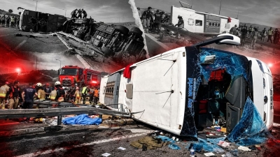 Manisa’da çekici ile tur otobüsü çarpıştı: 11 ölü, 27 yaralı! Faciaya neden olan geri manevra 