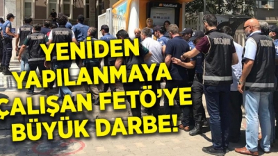 Manisa'da yeniden yapılanmaya çalışan FETÖ’ye darbe: 33 gözaltı..