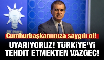 Manisahabercilik.com. - Ömer Çelik'ten Çipras'a uyarı: Altı boş ifadeler kullanmaktan vazgeç...